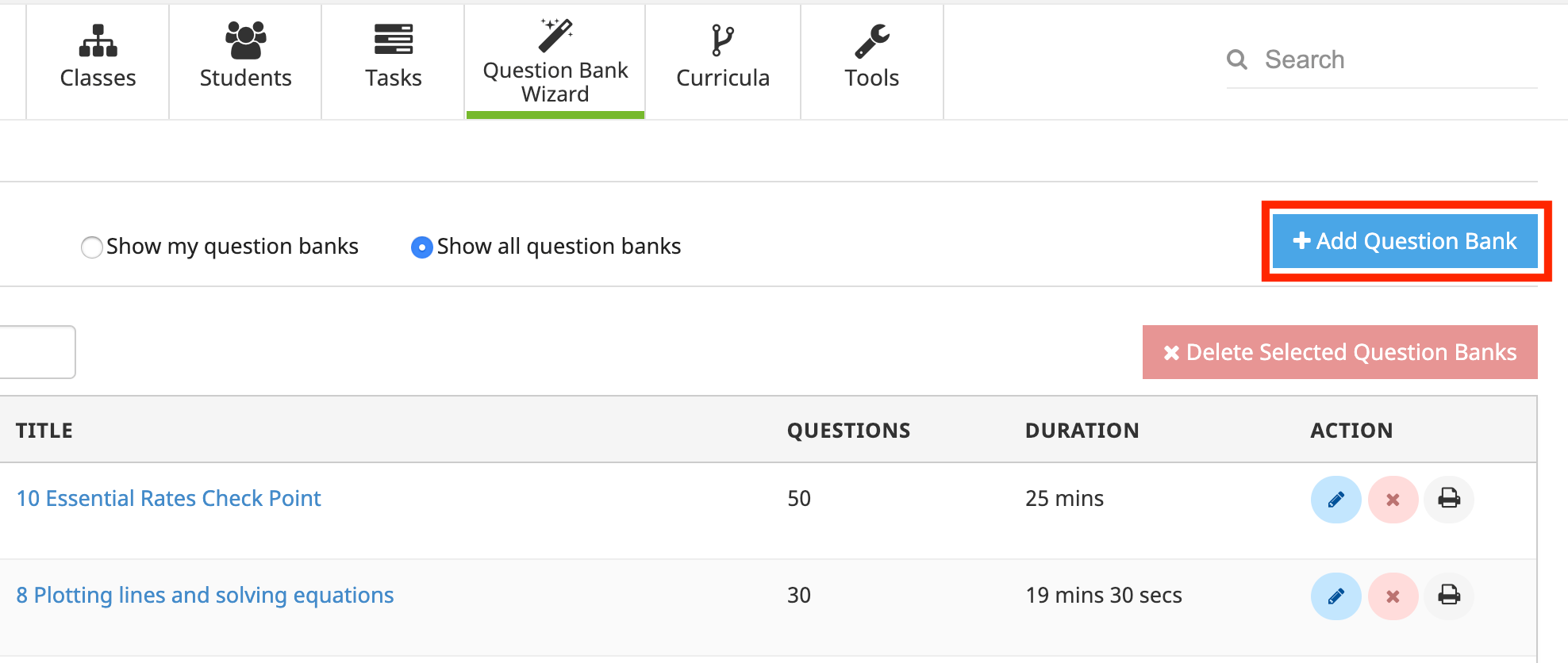 New Question Bank